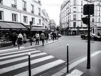 Rue Saint-Lazare & Rue des Martyrs, Paris