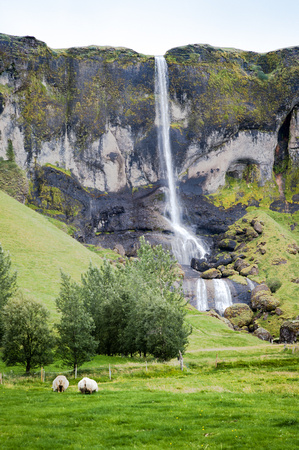 Kirkjubaejarklaustur Waterfall