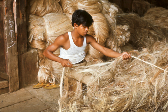 Winding hemp, Jolo warehouse, Mindinao